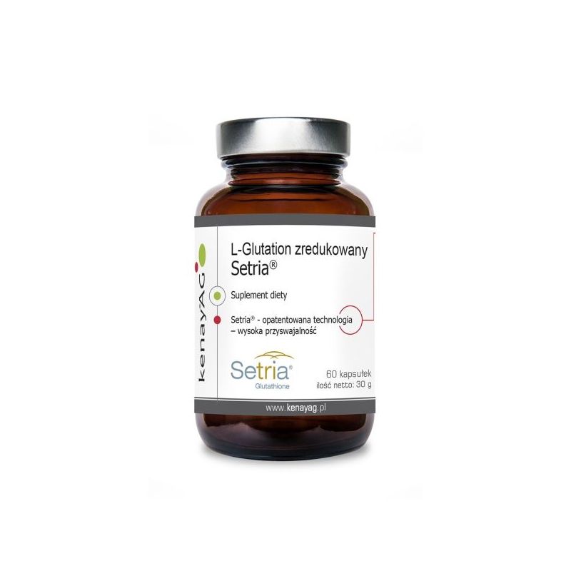 L-Glutation zredukowany Setria 500 mg (60 kaps.) Kenay