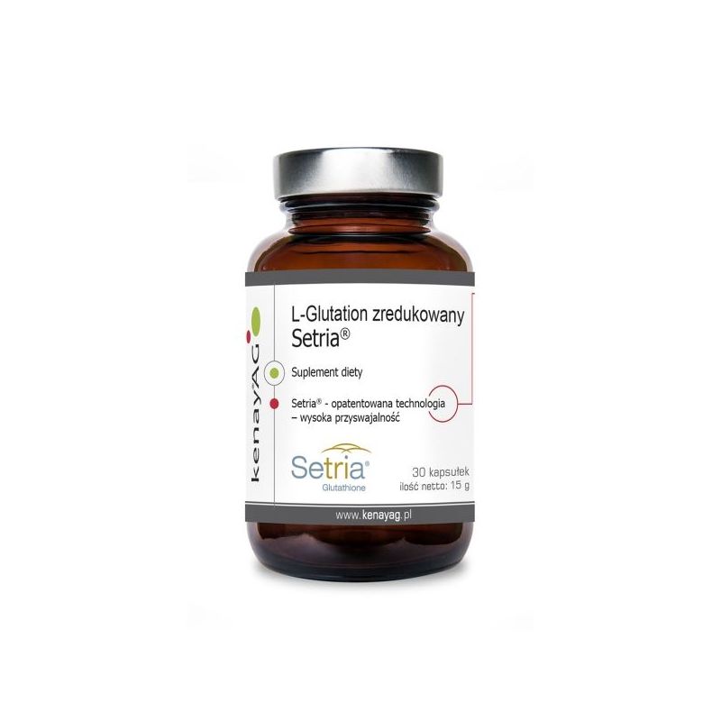 L-Glutation zredukowany Setria 500 mg (30 kaps.) KenayAG
