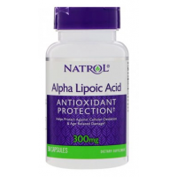 ALA - Kwas Alfa Liponowy 300 mg (50 kaps.) Natrol