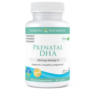 Prenatal DHA - Omega 3 500 mg (60 kaps.) Nordic Naturals