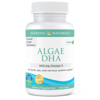 Algae DHA - Omega 3 DHA 500 mg (60 kaps.) Nordic Naturals