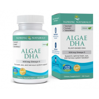 Algae DHA - Omega 3 500 mg (60 kaps.) Nordic Naturals