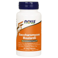 Probiotyk Saccharomyces Boulardii (60 kaps.) NOW Foods