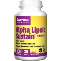 Alpha Lipoic Sustain - Kwas Alfa Liponowy 300 mg + Biotyna 330 mcg (30 tabl.) Jarrow Formulas