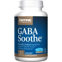 GABA Soothe - Kwas Gamma Aminomasłowy + Teanina Suntheanine + ekstrakt z Aswagandhy Sensoril (30 kaps.) Jarrow Formulas