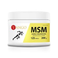 Organiczna Siarka MSM ekstrahowana z DMSO (200 g) Yango