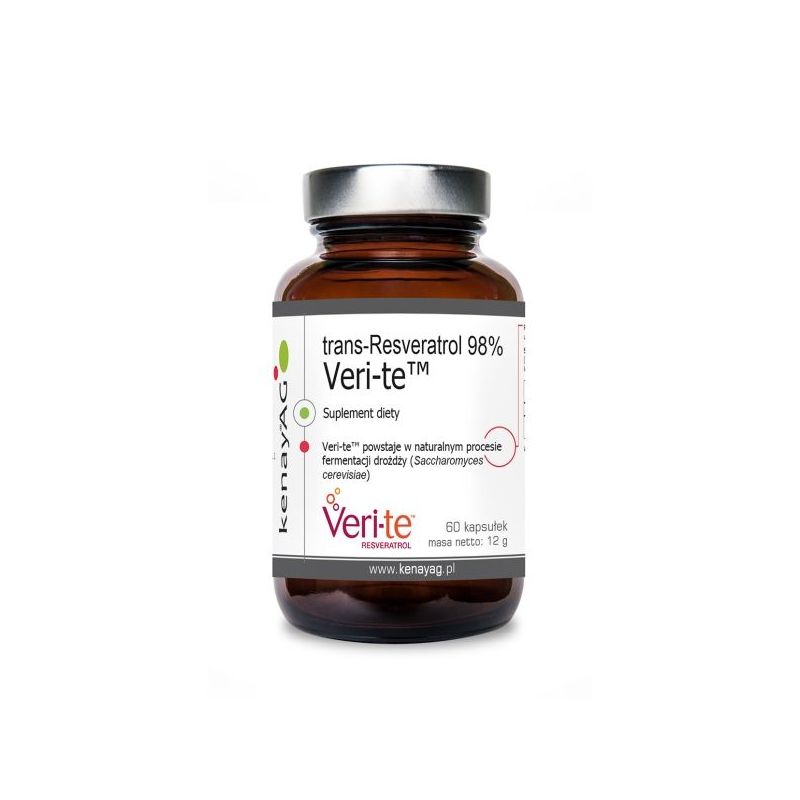 Resveratrol trans Veri-te - Trans-Resveratrol 98% (60 kaps.) Kenay AG