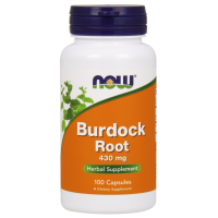 Burdock Root - Korzeń Łopianu 430 mg (100 kaps.) NOW Foods