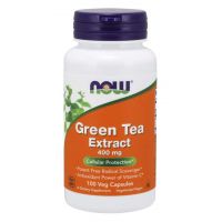 Green Tea Extract - Zielona Herbata ekstrakt 400 mg (100 kaps.) NOW Foods