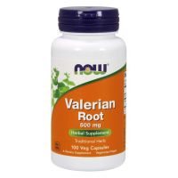 Valerian Root (Waleriana) - Kozłek Lekarski 500 mg (100 kaps.) NOW Foods