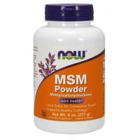 MSM Powder - Siarka MSM /metylosulfonylometan/ (227 g) NOW Foods