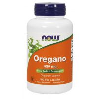 Oregano - Liść Oregano 450 mg (100 kaps.) NOW Foods