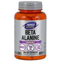 CarnoSyn Beta Alanina 750 mg (120 kaps.) NOW Foods