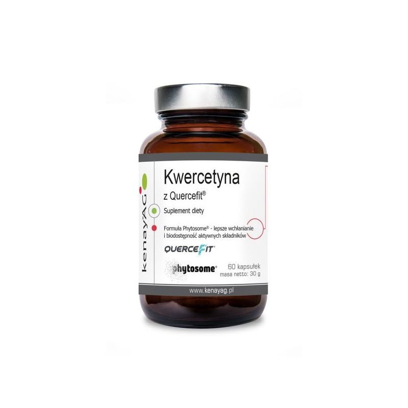 Kwercetyna z Quercefit 200 mg z Fosfolipidami (60 kaps.) Kenay AG