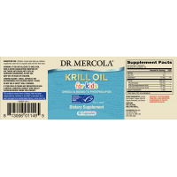 Olej z Kryla dla dzieci - Kids Krill Oil (60 kaps.) Dr Mercola