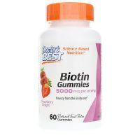 Witamina H - Biotyna 2500 mcg - Biotin Gummies (60 żelek) Doctor's Best
