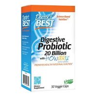 Digestive Probiotic with Howaru - Probiotyk 20 miliardów CFU (30 kaps.) Doctor's Best