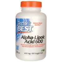 ALA - Kwas Alfa Liponowy 600 mg (180 kaps.) Doctor's Best