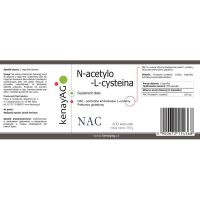 NAC - N-Acetylo-L-Cysteina 150 mg (300 kaps.) Kenay