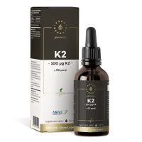 Witamina K2 100 mcg w oleju MCT - Vegan MenaQ7® (50 ml) Aura Herbals Premium