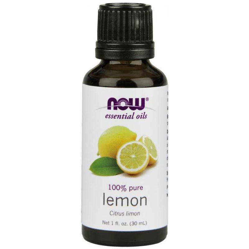 100% Olejek Cytrynowy (Lemon) - Cytryna (30 ml) NOW Foods
