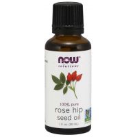 100% Olejek z Nasion Dzikiej Róży (Rose Hips) - Dzika Róża (30 ml) NOW Foods