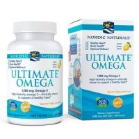 Ultimate Omega - Omega 3 o smaku cytrynowym 640 mg (60 kaps.) Nordic Naturals
