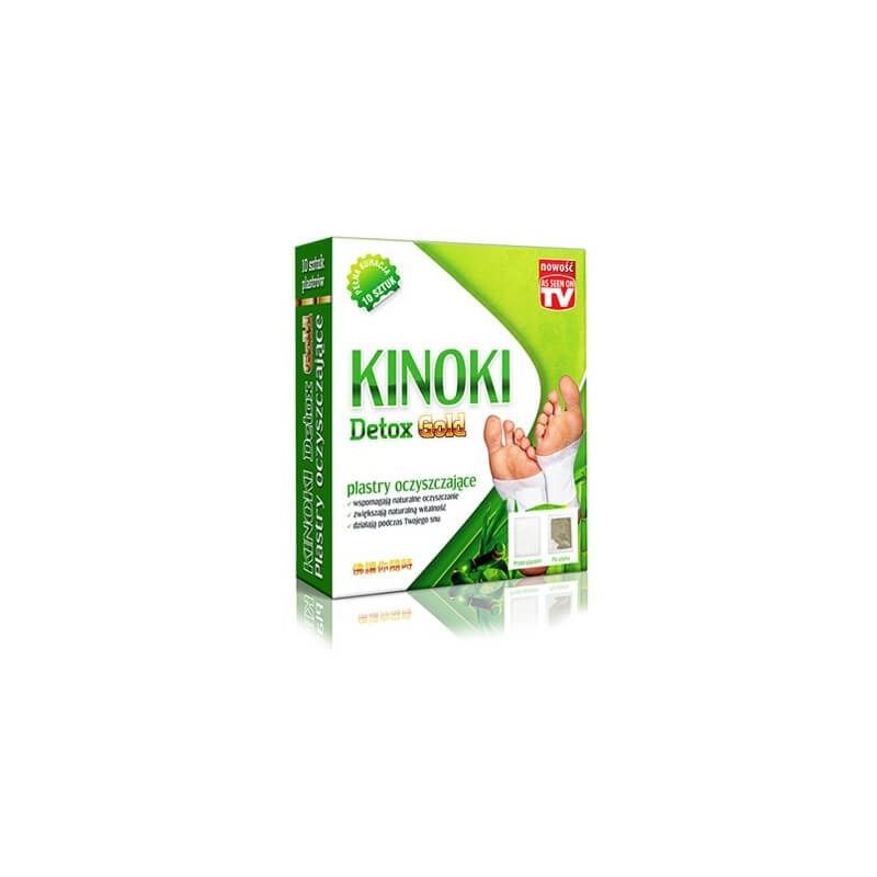 Plastry oczyszczające Kinoki Detox Gold (10 szt.) Aura Herbals