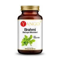 Bakopa (Brahmi) 300 mg - Bacopa Monnieri 50% bakozydów (100 kaps.) Yango