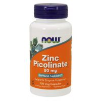 Zinc Picolinate - Pikolinian Cynku 50 mg (120 kaps.) NOW Foods