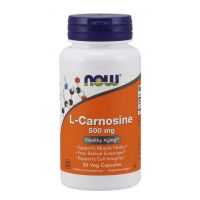 L-Karnozyna 500 mg - L-Carnosine (50 kaps.) NOW Foods
