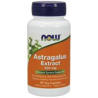 Astragalus Extract - Traganek 500 mg (90 kaps.) NOW Foods