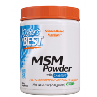 MSM Powder with OptiMSM - Siarka MSM /metylosulfonylometan/ (250 g) Doctor's Best