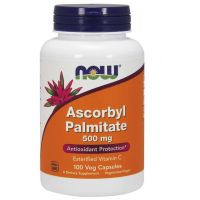 Palmitynian Askorbylu 500 mg (100 kaps.) NOW Foods