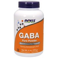 GABA - Kwas Gamma Aminomasłowy (170 g) NOW Foods