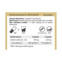 Dzika Róża 550 mg ekstrakt 20:1 - 70% Witaminy C (90 kaps) Yango