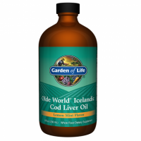 Olde World Icelandic Cod Liver Oil - Islandzki Olej z Wątroby Dorsza (236 ml) Garden of Life