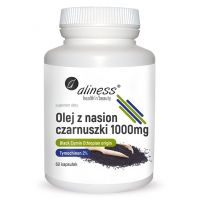 Olej z Nasion Czarnuszki 1000 mg (60 kaps.) Aliness