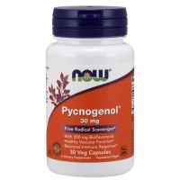 Pycnogenol - Ekstrakt z kory francuskiej Sosny Morskiej 30 mg (30 kaps.) NOW Foods