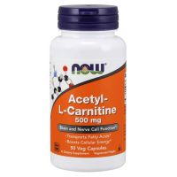 Acetyl L-Karnityna HCI 500 mg (50 kaps.) NOW Foods