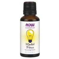 Mental Focus Oil (30 ml) NOW Foods