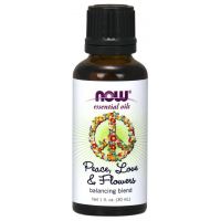 Peace, Love & Flowers Oil Blend (30 ml) NOW Foods