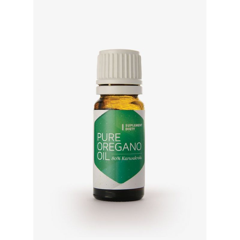 Pure Oregano Oil - 100% Olej z Dzikiego Oregano (10 ml) Hepatica