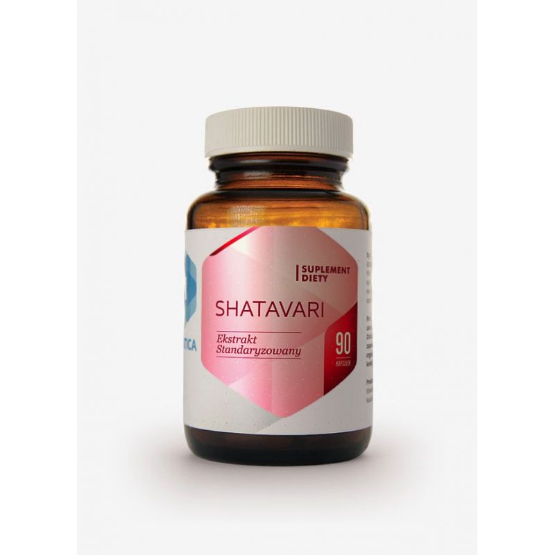 Shatavari - Wyciąg z kłącza Szparagu Dzikiego 220 mg (90 kaps.) Hepatica