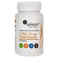 Cynk Chelatowany 15 mg (100 tabl.) Aliness