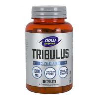 Tribulus 1000 mg - ekstrakt standaryzowany na 45% Saponin (90 tabl.) NOW Foods