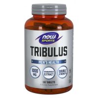 Tribulus 1000 mg - ekstrakt standaryzowany na 45% Saponin (180 tabl.) NOW Foods