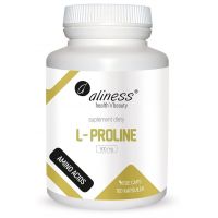 L-Prolina 500 mg (100 kaps.) Aliness