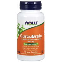 CurcuBrain 400 mg (50 kaps.) NOW Foods