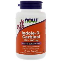 Indolo-3-karbinol (I3C) 200 mg (60 kaps.) NOW Foods